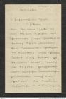 Nachlass Franz Steindachner, Brief von Höhnel an Franz Steindachner, Inv.Nr. 230.04, Seite 1